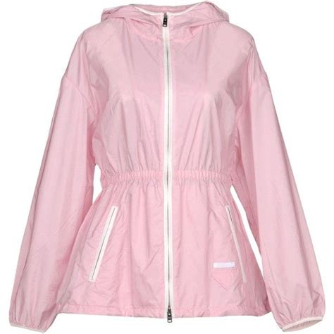 pink prada overcoat